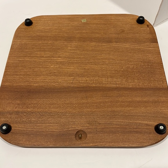 Vintage Cheese and Snack Tray Daisies Floral 70’s12 by 12” - Picture 7 of 7